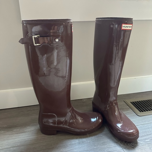 Women’s original tall, Hunter rain boots - Picture 3 of 4